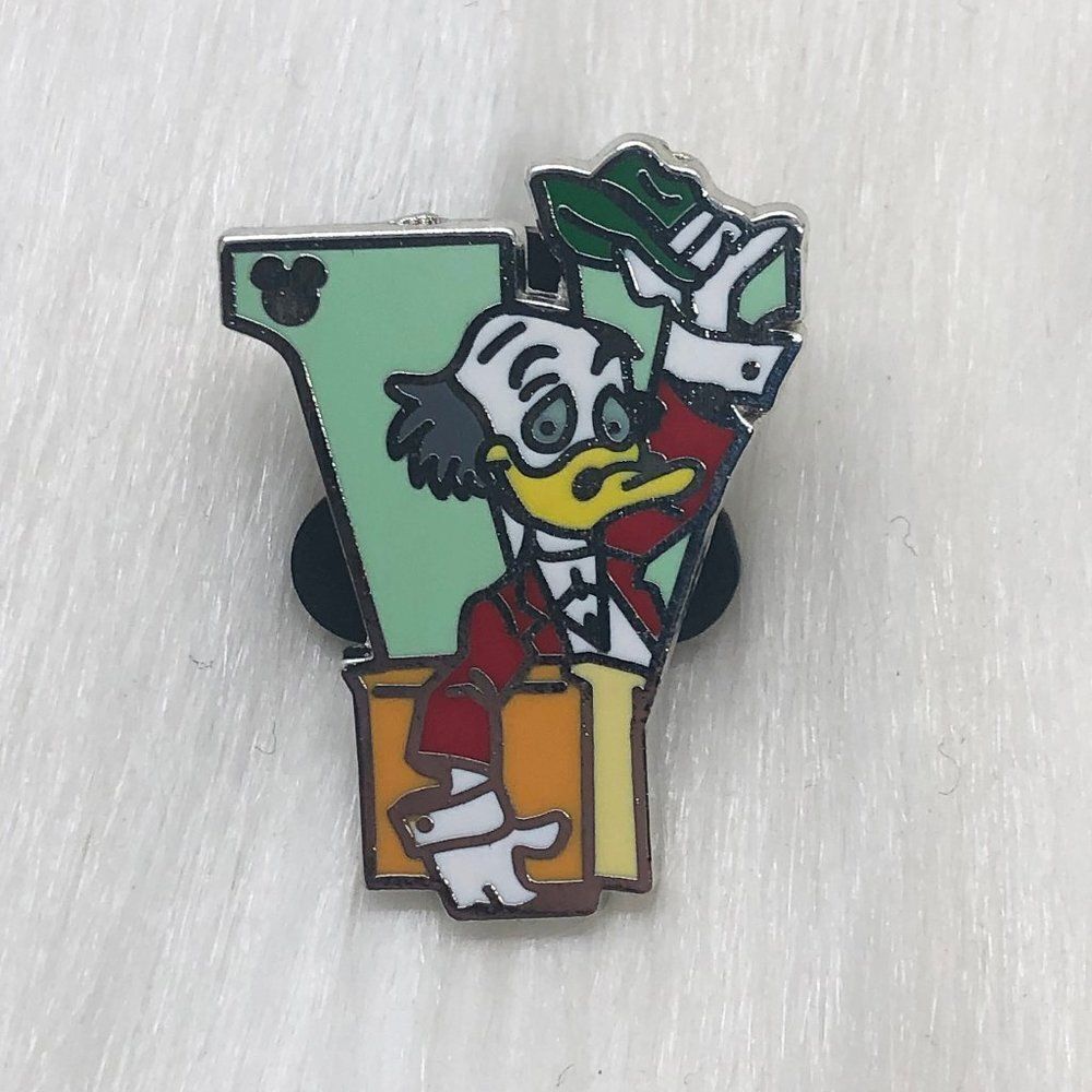 🔮 5/$25 Disney Alphabet V For Ludwig Von Drake‎ Pin